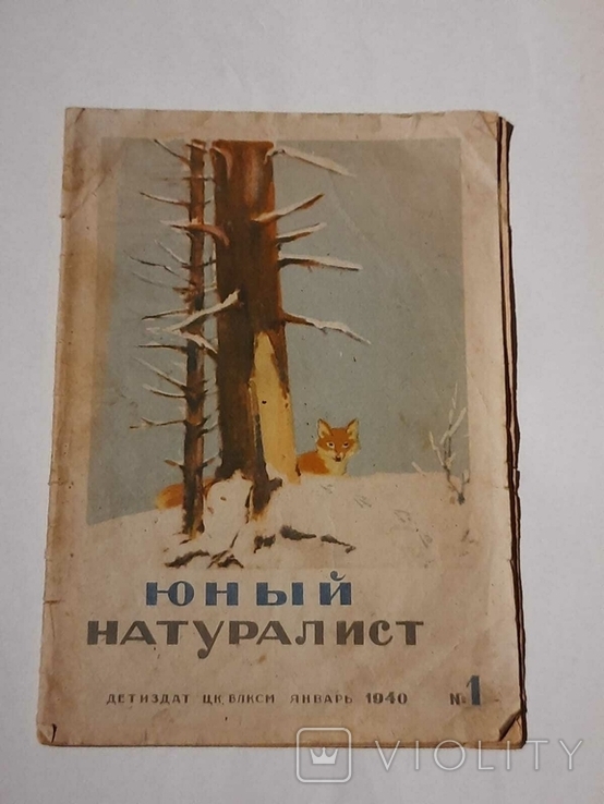 Журнал Юный Натуралист, 1940 год, фото №2
