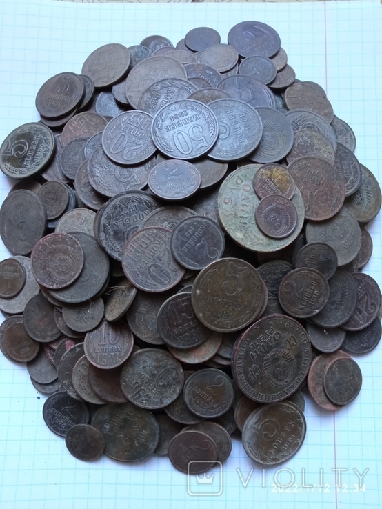 Монеты 412 шт