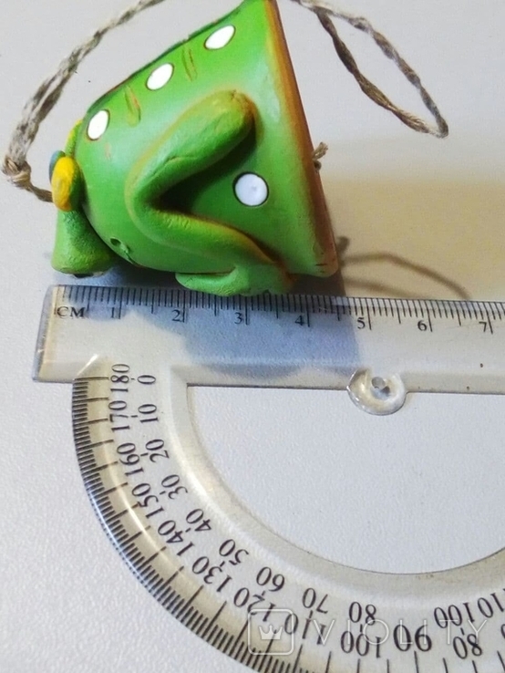 Фигурка лягушка. колокольчик. керамика, фото №7