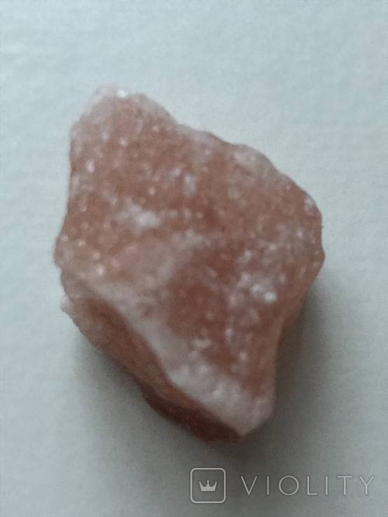 Натуральный минерал-самородок 6 - Розовый кварц, фото №2