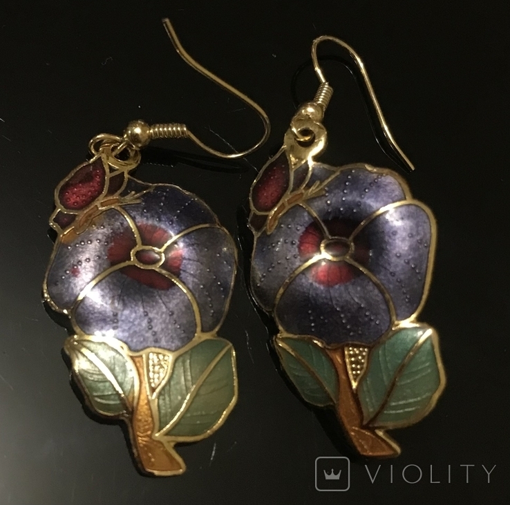 Cloison earrings