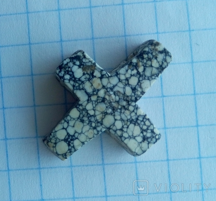 Камяний хрестик КР, фото №9