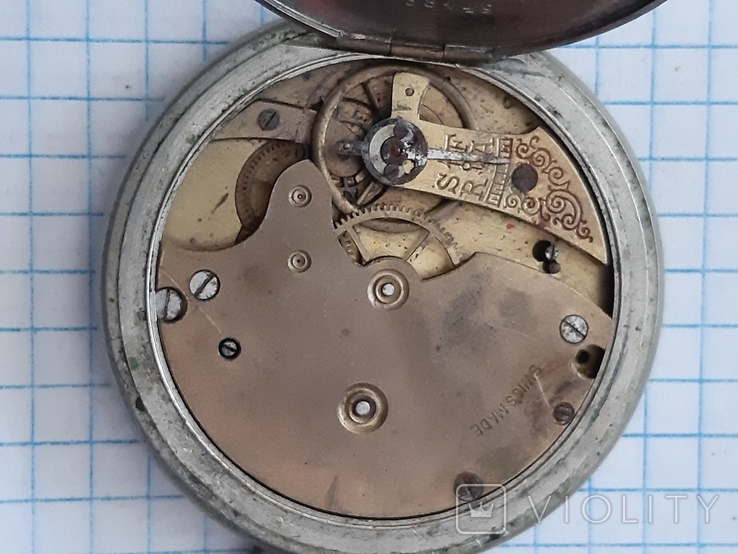 Старинные карманные часы на восстановление, фото №11