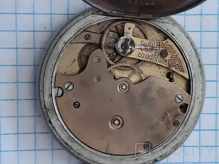 Старинные карманные часы на восстановление, фото №12