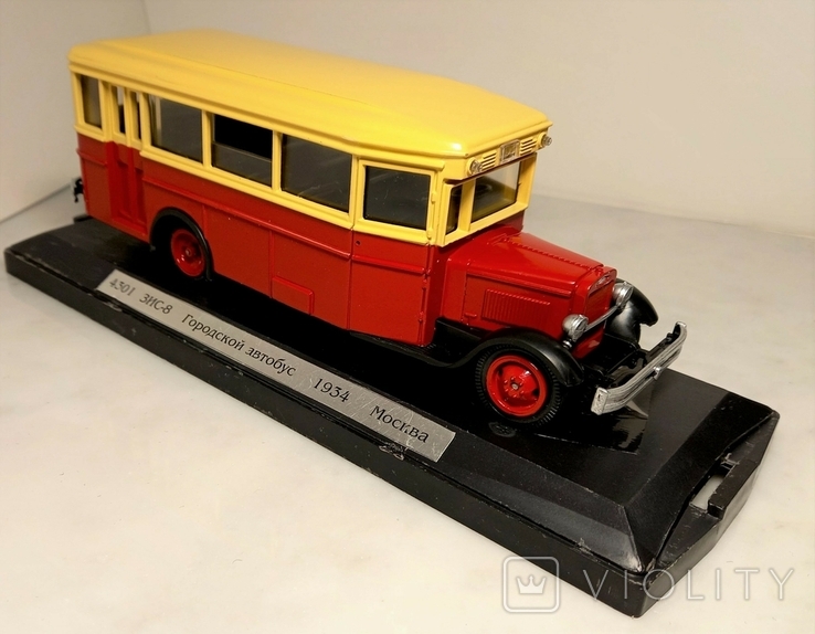 Городской автобус ЗИС-8, 1:43 Miniclassic (Металл), фото №2