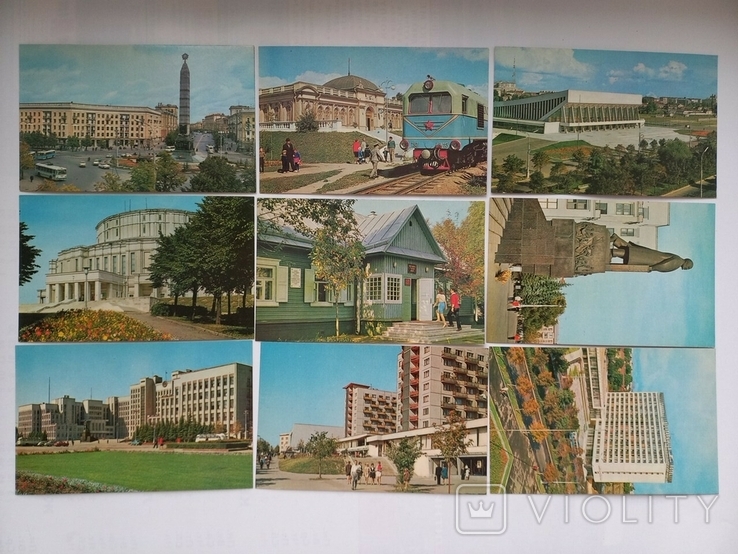 Комплект листівок Минск 1970 р. 10 шт., фото №5