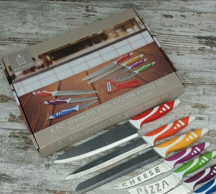 Набор кухонных ножей (8 предметов), фото №4