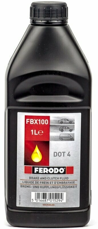 Тормозная жидкость (FERODO) FBX100 - 1л. Original