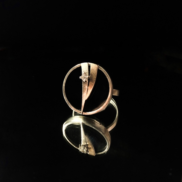 Серебряное кольцо 925 пробы, фото №2