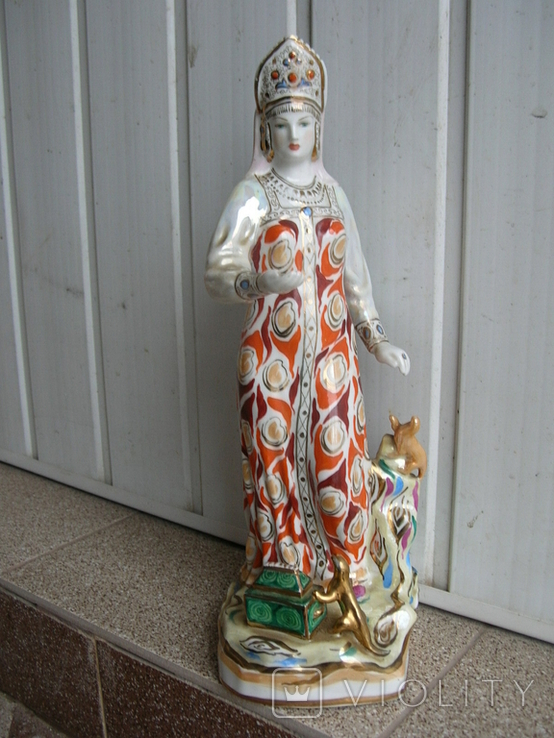 Хозяйка медной горы, в оранжевом платье, фото №2