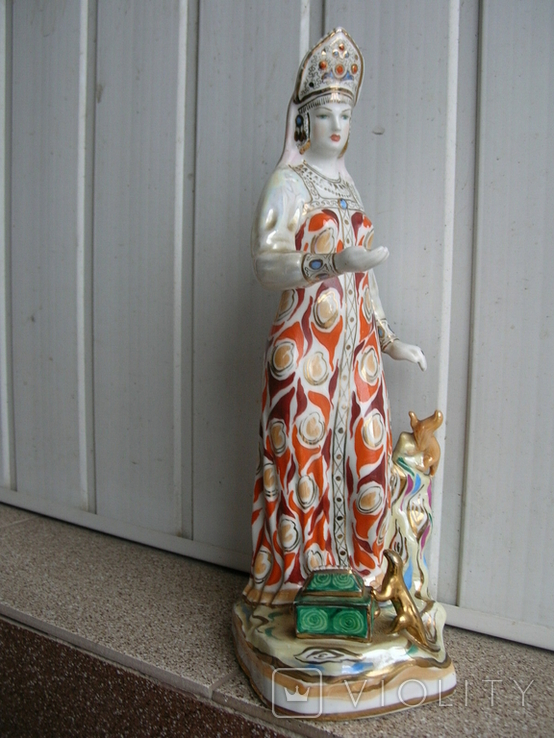 Хозяйка медной горы, в оранжевом платье, фото №8