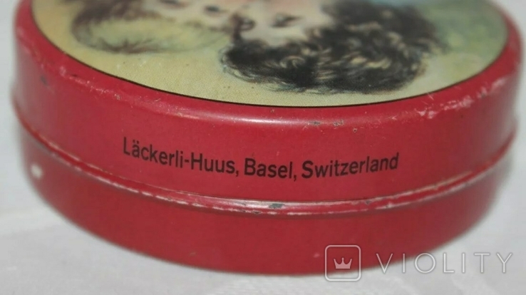 Винтажная коробочка Lckerli-Huus (Швейцария), фото №6