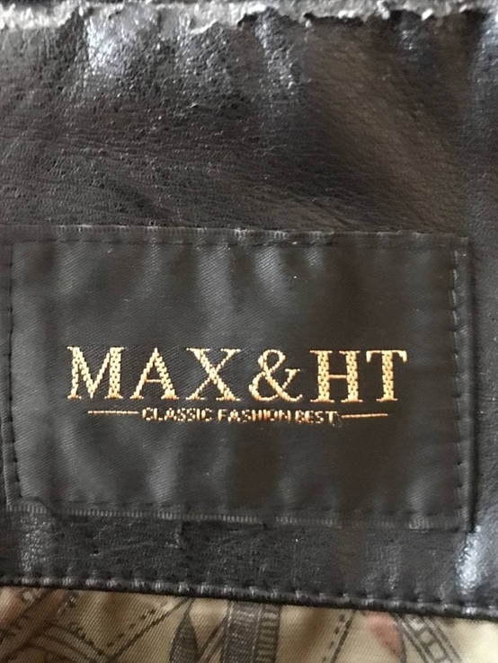 Куртка кожаная мужская размер S, фото №6