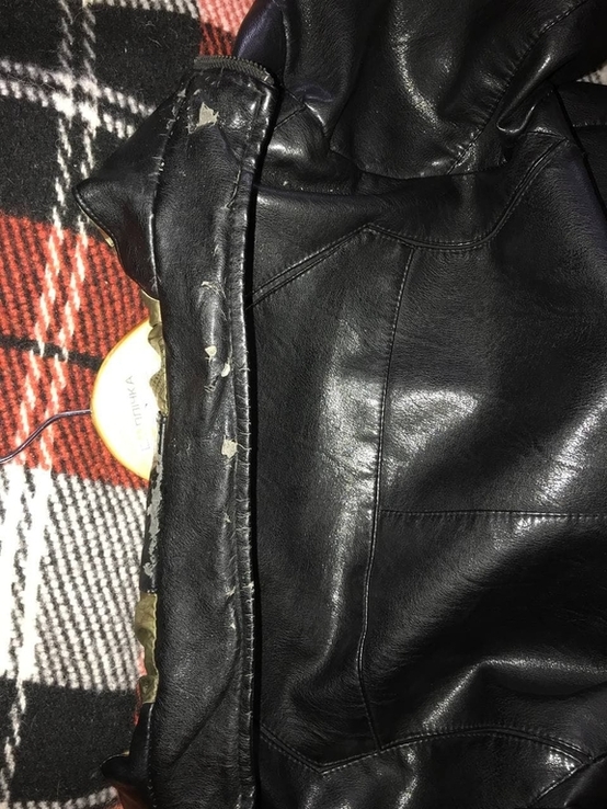 Куртка кожаная мужская размер S, photo number 7