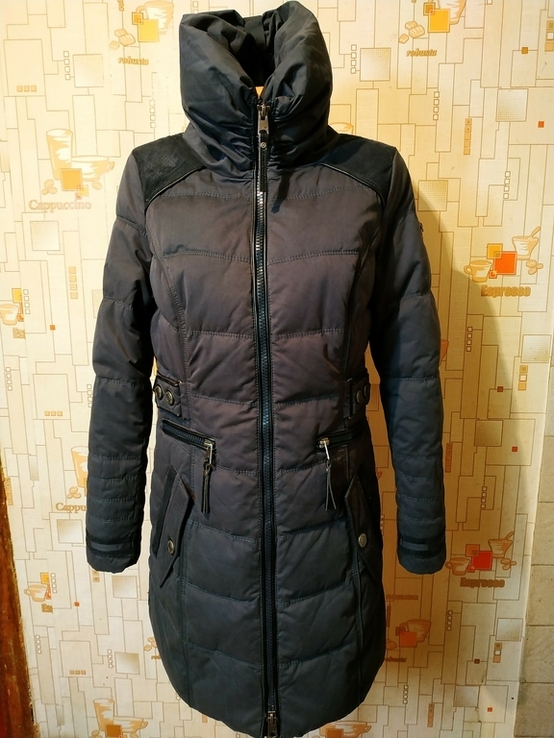 Куртка зимняя. Пальто супертеплое TOM TAILOR полиуретановое покрытие p-p S, фото №2