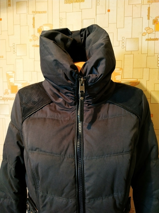 Куртка зимняя. Пальто супертеплое TOM TAILOR полиуретановое покрытие p-p S, фото №4
