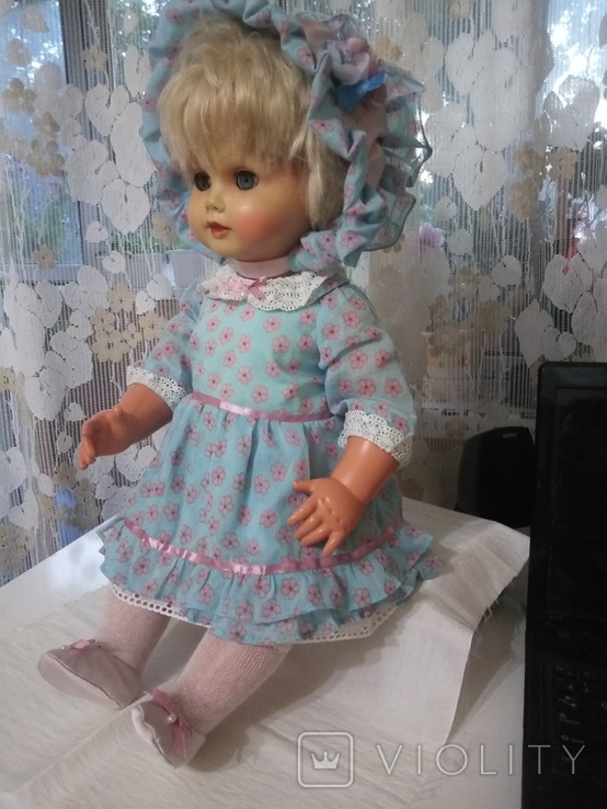 Платье на винтажную или антикварную куклу 60 см, фото №2