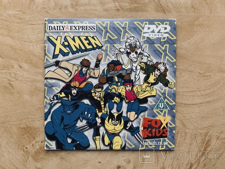 Лицензионный диск с мультфильмом / X-Men / Уникальное рекламное издание, photo number 2