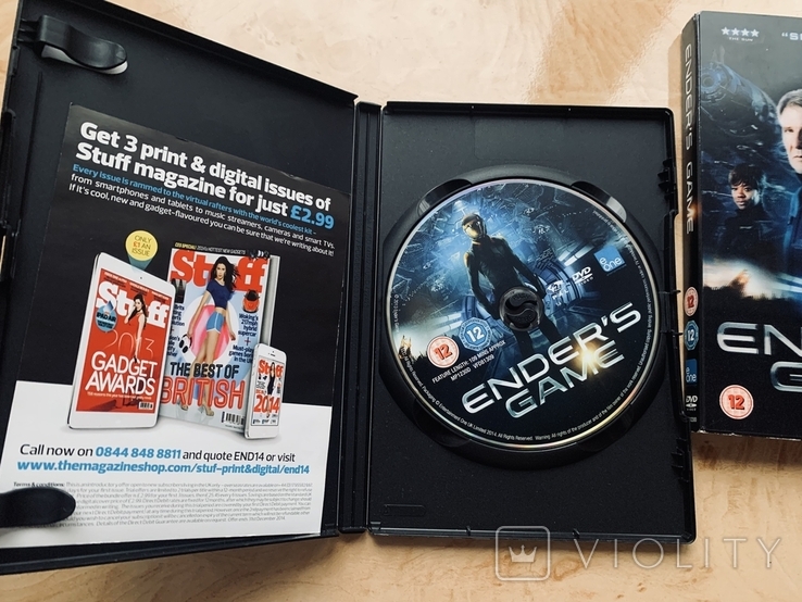 Лицензионный диск с фильмом / Ender's Game / Игра Эндера, фото №4