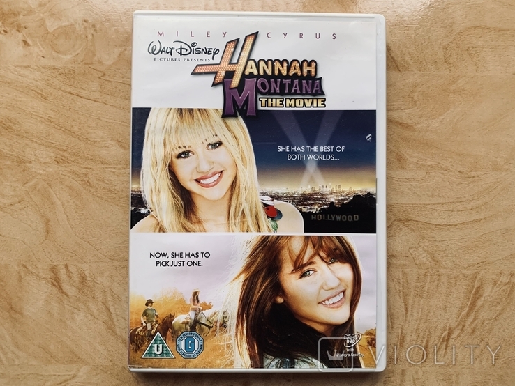 Лицензионный диск с фильмом / Hannah Montana the Movie / Ханна Монтана, фото №2