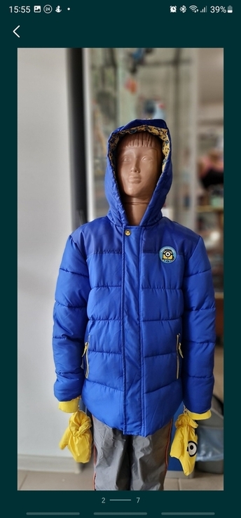 Куртка зима на мальчика, George, Англия, 9-10 лет, фото №2