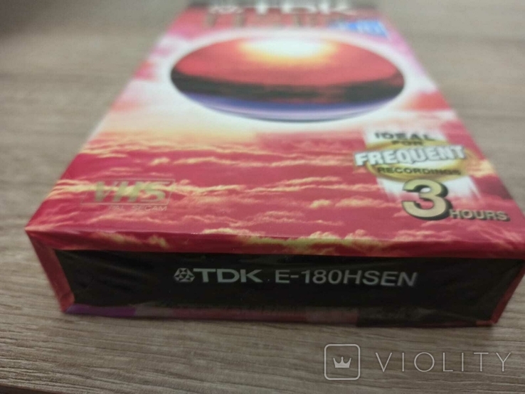 Новые видеокассеты TDK HS180 4 шт. в лоте, photo number 5