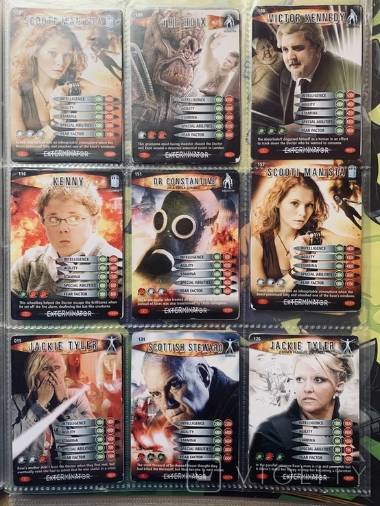 Карточки / Доктор Кто / Doctor Who / BBC 2006-2007 год / 42 Карточки, фото №4