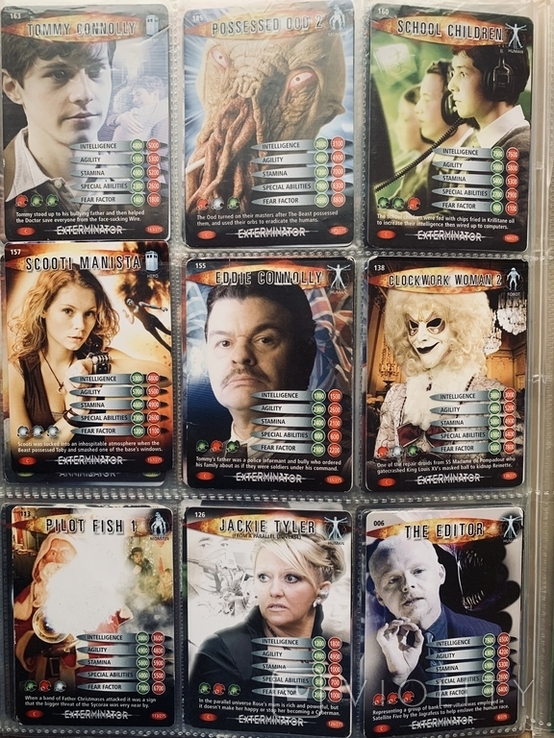 Карточки / Доктор Кто / Doctor Who / BBC 2006-2007 год / 42 Карточки, фото №5