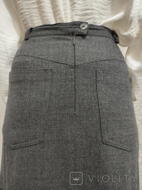 Hucke брендова спідниця юбка шерсть максі в пол., фото №11