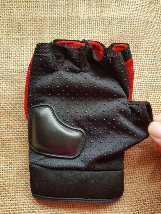 Велоcипедные перчатки с защитой без пальцев,р.L, photo number 6