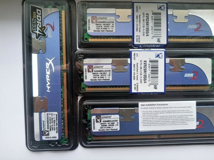 Оперативная память Kingston DDR2 AMD athlon II, numer zdjęcia 5