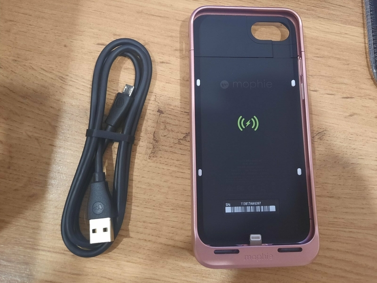 Чехол Mophie Gold для IPhone 7/8/SE Аккумулятор Павербанк, photo number 5