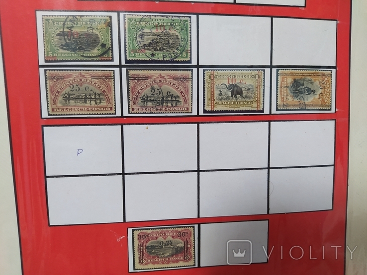 Коллекция марок Конго 473 шт, фото №2