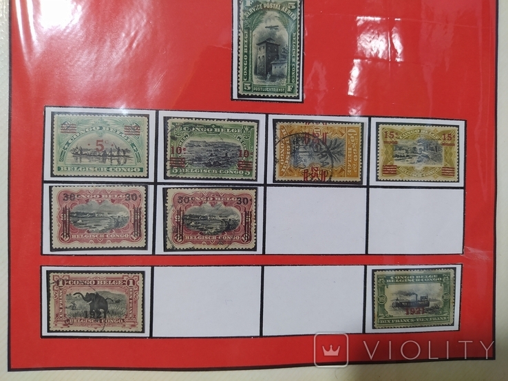Коллекция марок Конго 473 шт, фото №4