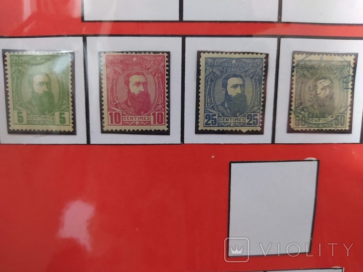 Коллекция марок Конго 473 шт, фото №12