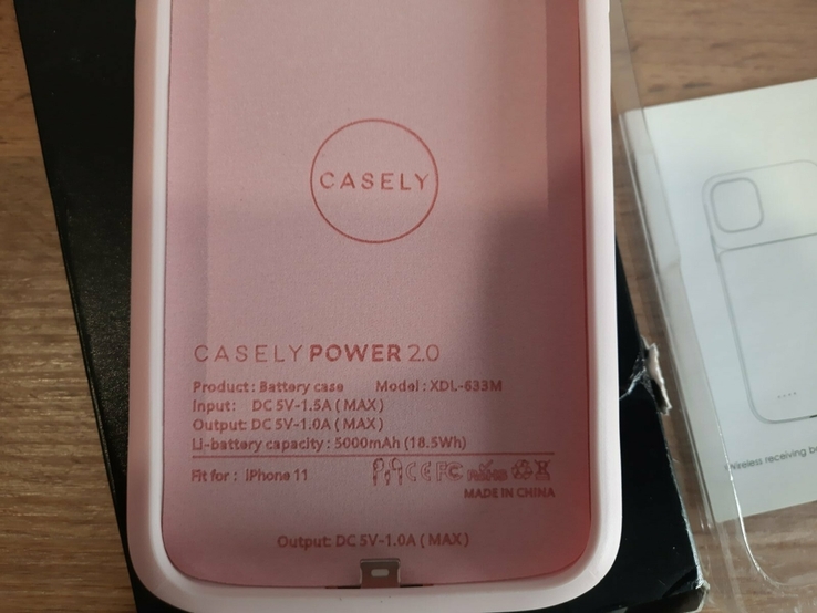 Чехол аккумулятор PowerBank для IPhone 11 5000mAh, фото №5
