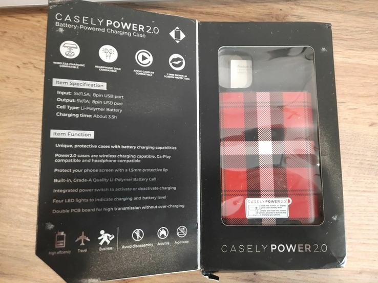 Чехол аккумулятор PowerBank для IPhone 11 5000mAh, numer zdjęcia 2