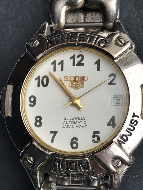 Наручний годинник SEIKO, японський механізм, сталевий браслет, водонепроникні КОПІЯ, фото №3