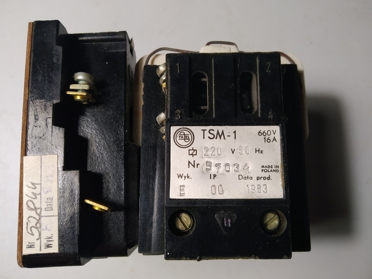 Контактор TSM-1 600V / 16A, фото №2