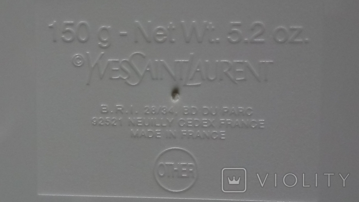 Парфюмированная пудра (150 гр.) ,запечатанная.Yves Saint Laurent Франция., фото №4
