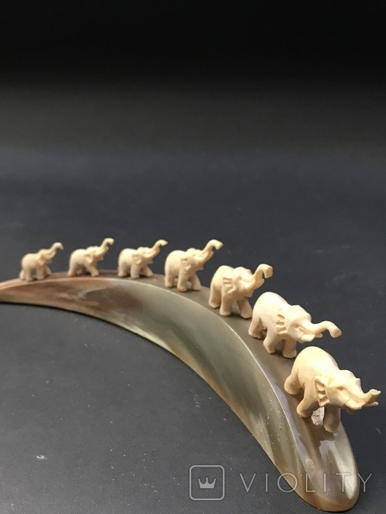 Слоники из кости, фото №3