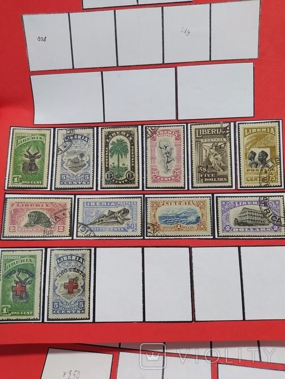 Коллекция марок Либерии 113 шт, фото №6