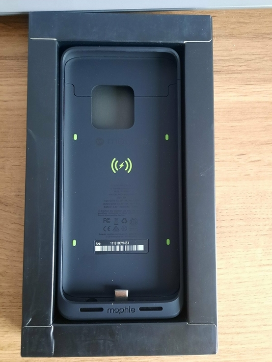 Чехол-аккумулятор с беспроводной зарядкой для Samsung Galaxy S9, фото №5