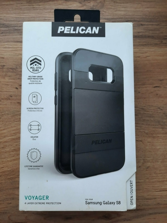 Противоударный чехол Pelican Voyager black для Samsung Galaxy S8, numer zdjęcia 2