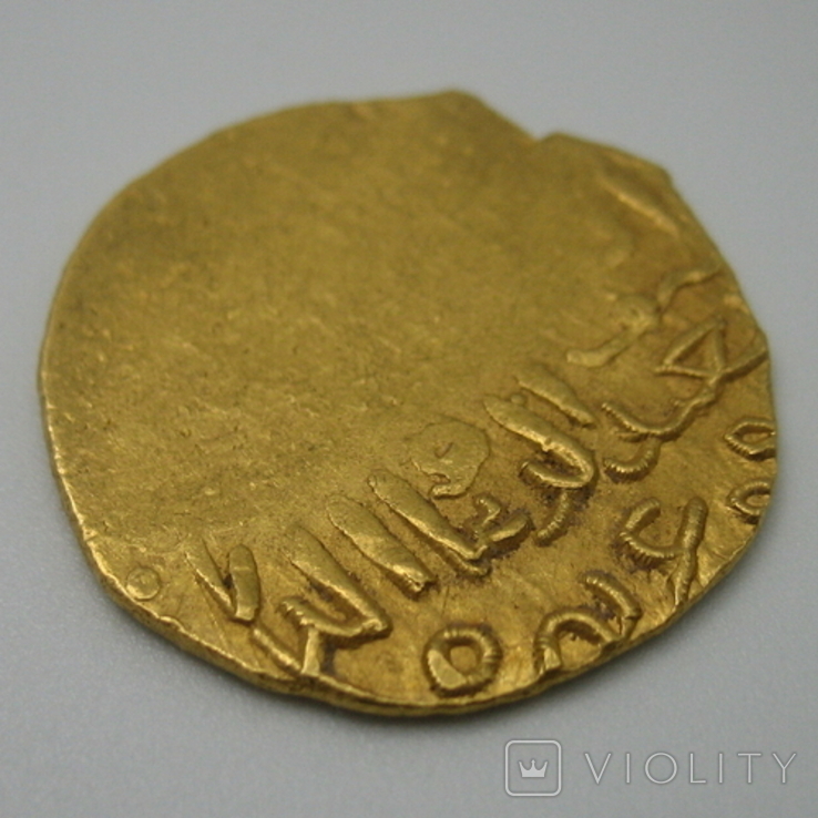 Восточная монета динар золото, фото №5