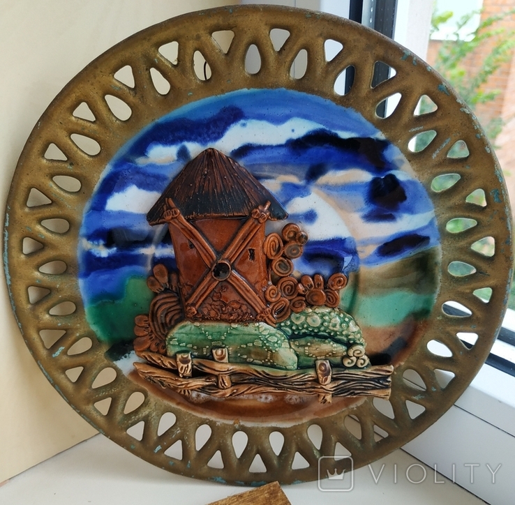 Plate - majolica panel, times of the USSR, photo number 3