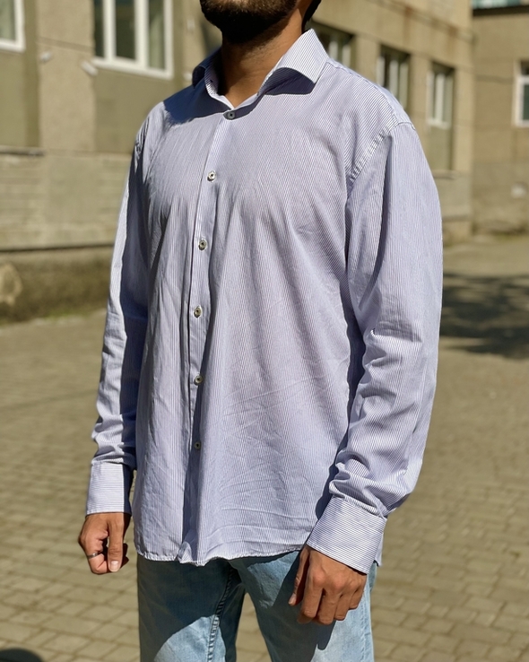Классическая рубашка Hugo Boss (XL), фото №6