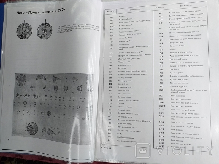 Запасные части часов СССР, каталог,копия., фото №11