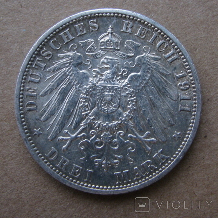 3 марки 1911, фото №3