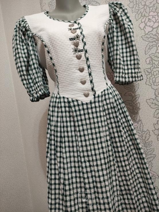 Hagro vintage Баварія плаття котон максі, фото №9